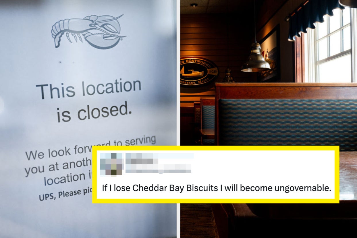 People Are Heartbroken Over Red Lobster's Bankruptcy Announcement, But It Doesn't Mean Cheddar Bay Biscuits Are Gone Forever