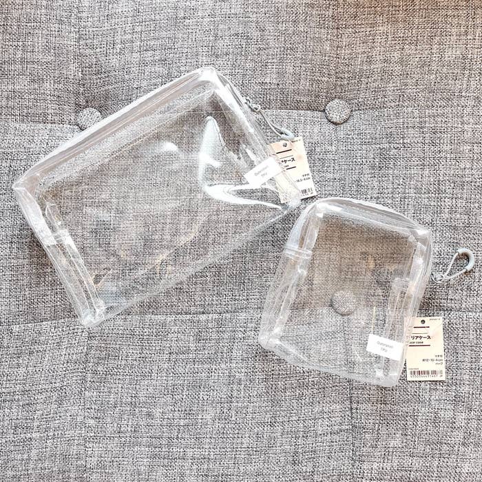 無印良品のおすすめアイテム「TPUクリアケースマチ付 ハーフ」「TPUクリアケースマチ付」