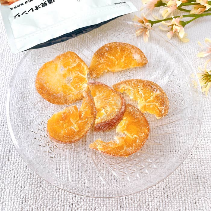 無印良品のおすすめのお菓子「ドライフルーツ 清見オレンジ」