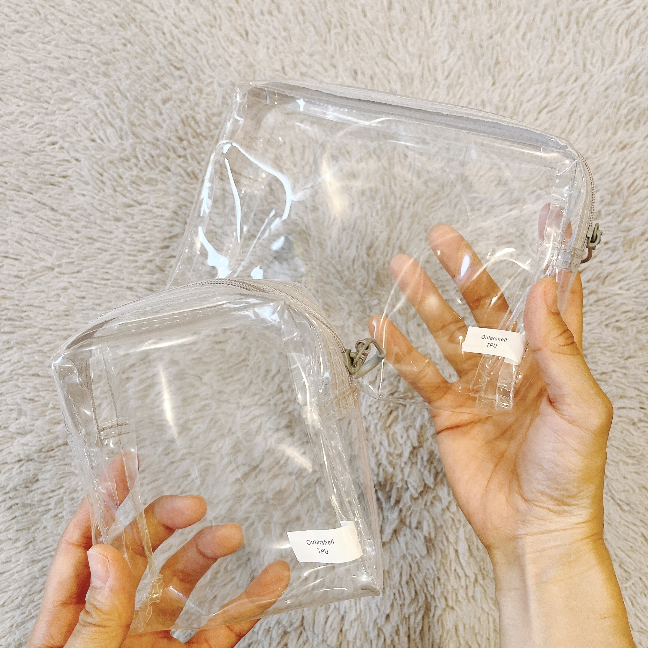 無印良品のおすすめアイテム「TPUクリアケースマチ付 ハーフ」「TPUクリアケースマチ付」