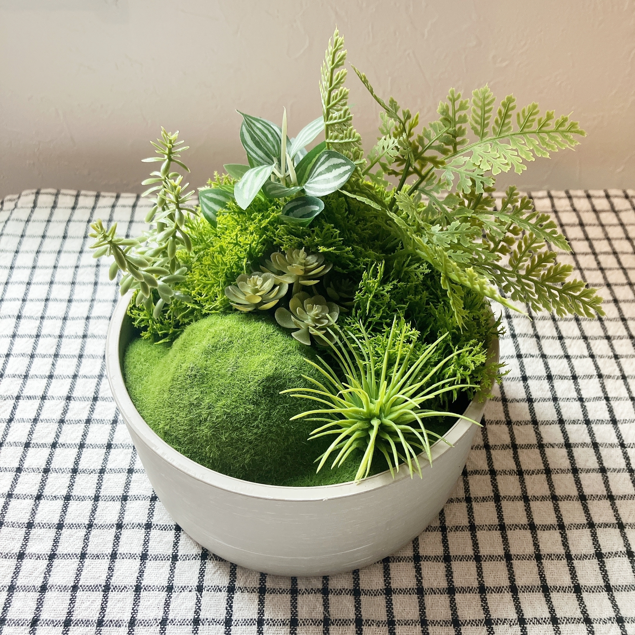 イケアのオススメのグッズ「FEJKA フェイカ 人工観葉植物, コケ」