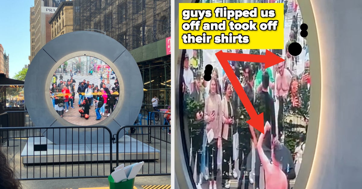 What The NYC Portal To Dublin Is Like IRL