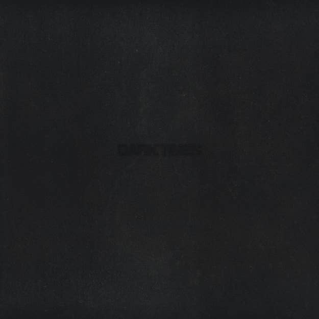Black square with the barely visible text "Donda" in the center. This is the album cover for Kanye West's album "Donda"