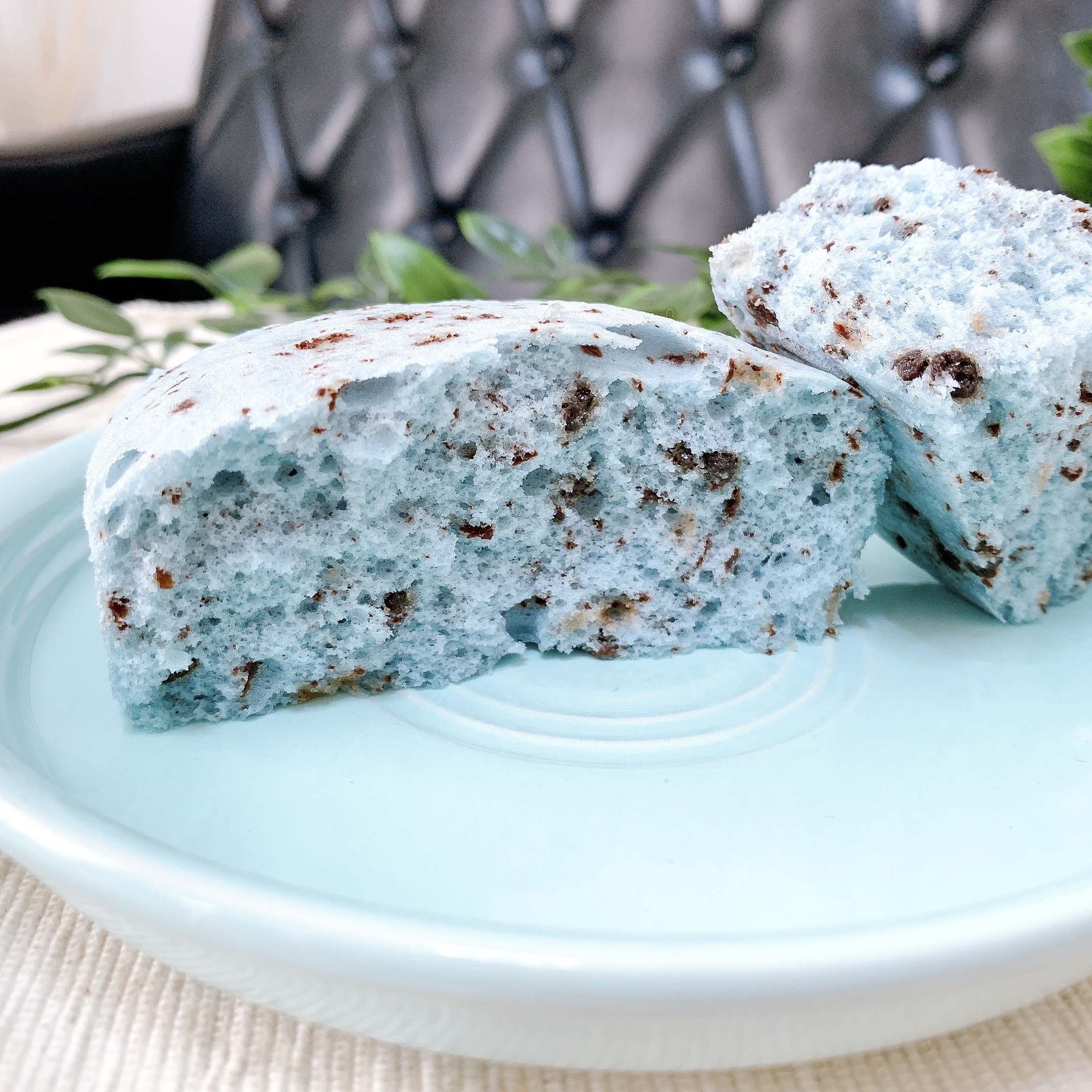 FamilyMart（ファミリーマート）のおすすめのパン「チョコたっぷりチョコミント蒸しケーキ」