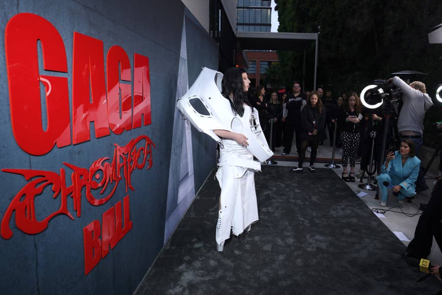 lady gaga car parts dress Goes Viral Wearing Part, Fans Freak Out lady gaga outfits