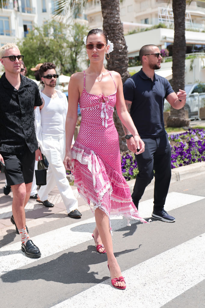 Bella hadid cannes dress best sale