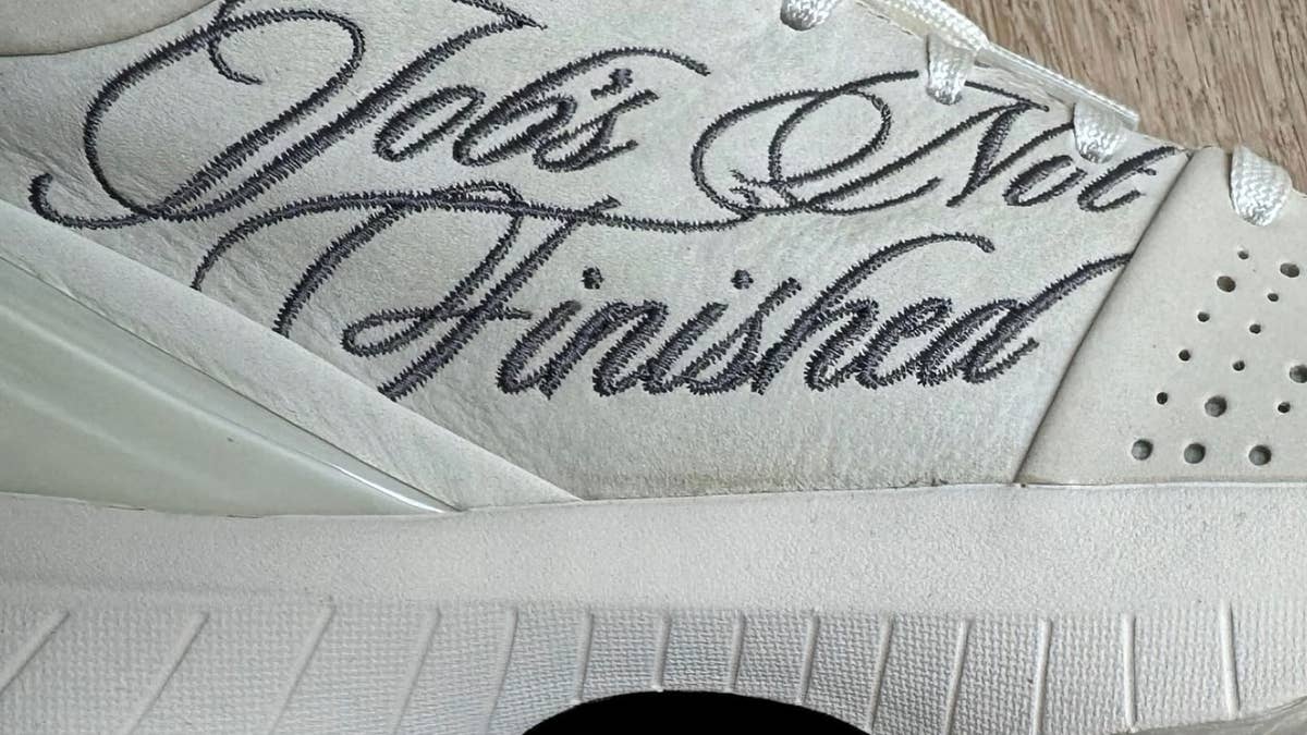 Vanessa Bryant Previews Unreleased 'Job's Not Finished' Nike Kobe 4