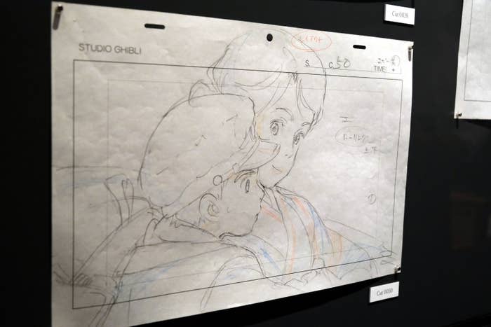『君たちはどう生きるか』の企画展「第二部　レイアウト編」の展示（撮影：BuzzFeed Japan 安藤健二）