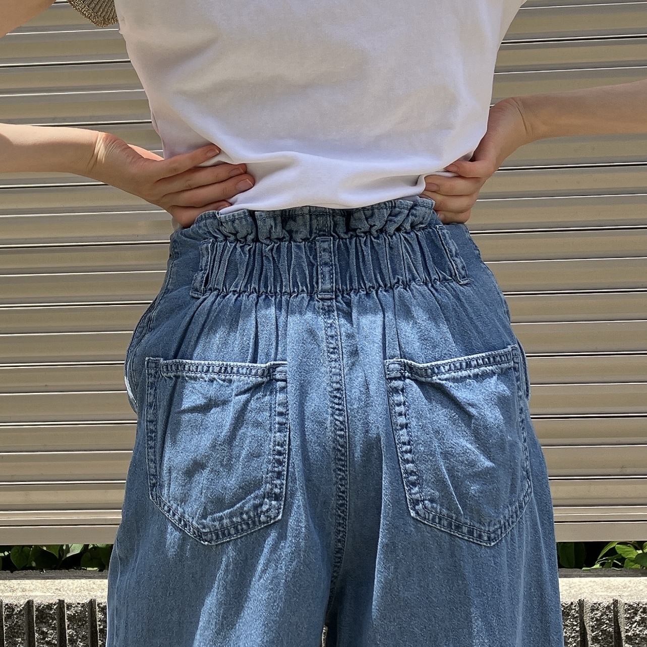 Honeys（ハニーズ）のおすすめボトムス「デニムワイドパンツ」