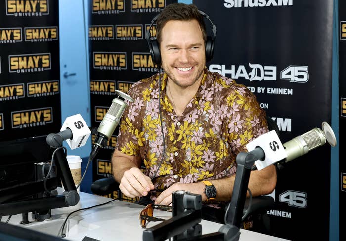 Closeup of Chris Pratt