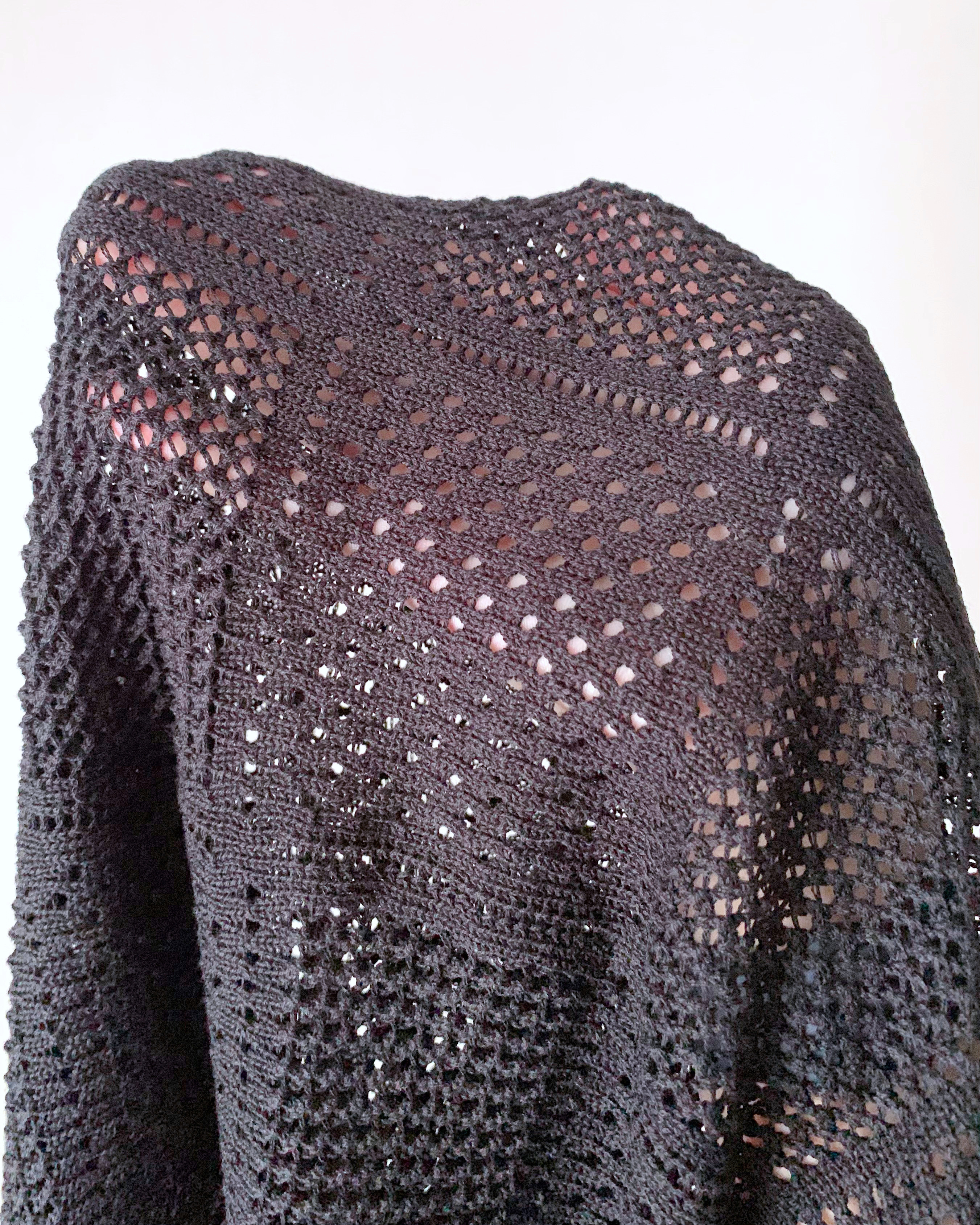 GU(ジーユー)のおすすめファッションアイテム「ウォッシャブルメッシュニットシャツ(5分袖)」