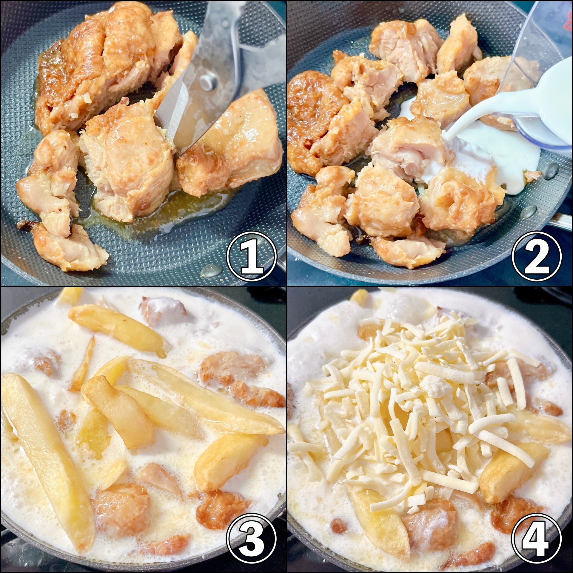 ローソンのアレンジレシピ「シュクメルリ風」