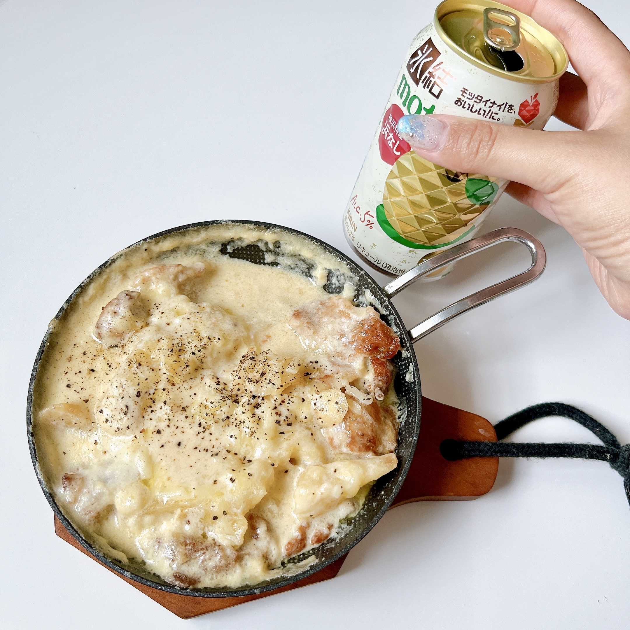 ローソンのアレンジレシピ「シュクメルリ風」