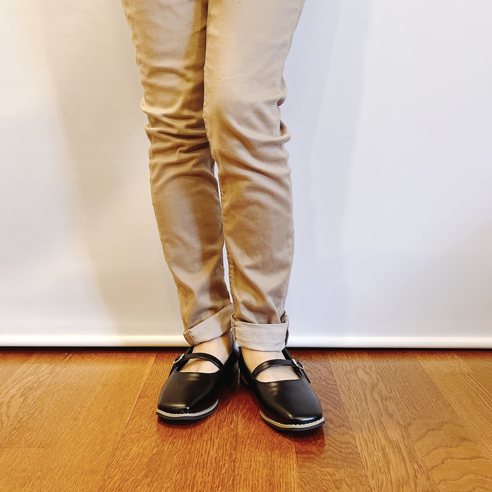 しまむらのおすすめファッションアイテム「YOPUストラップPPS」のコーディネート