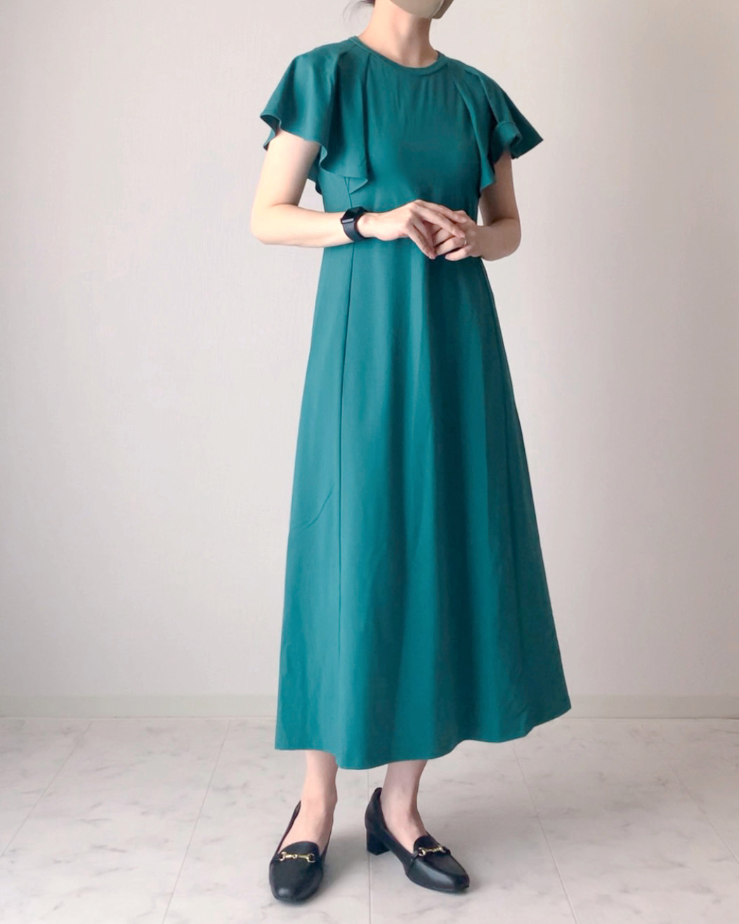 GU(ジーユー)のおすすめファッションアイテム「バックオープンワンピース(半袖)Z+E」