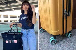 cincha travel belt and luggage wheel protectors