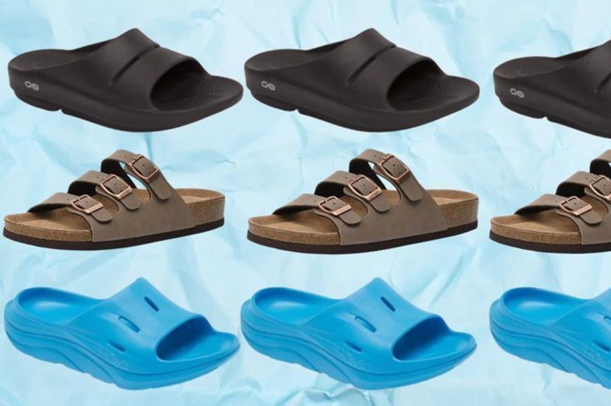 11 most comfortable arch support slides, trusted by podiatrists and reviewers