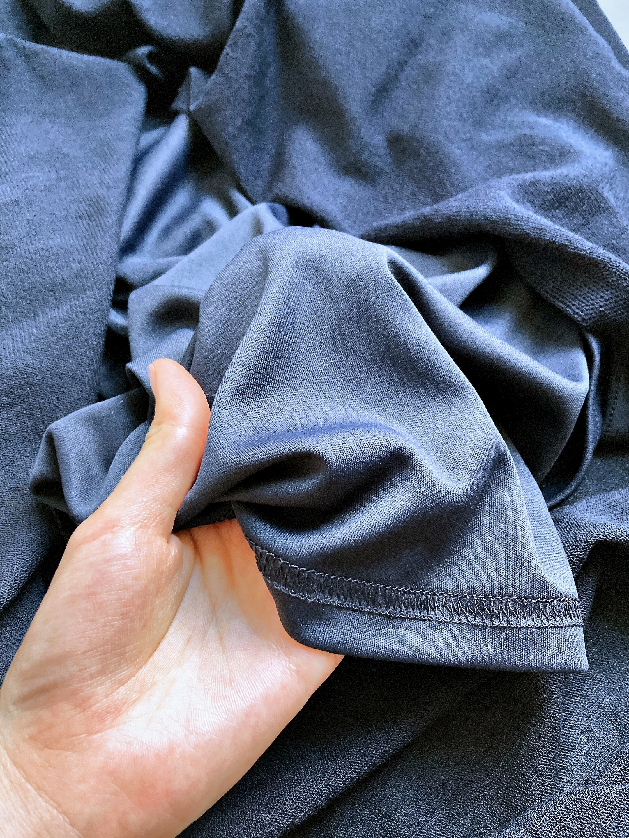 GU（ジーユー）のおすすめスカート「シアーニットフレアスカートZ+E」