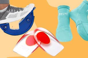 These orthotic inserts, supportive shoes, and topical anti-inflammatory creams can help keep that sharp, shooting pain at bay.