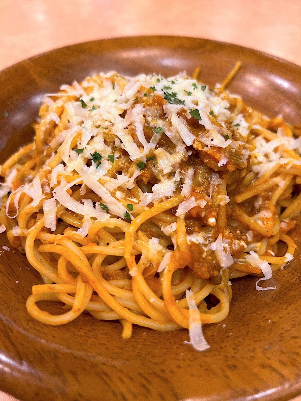 サイゼリヤのおすすめパスタ「ミートソースボロニア風」