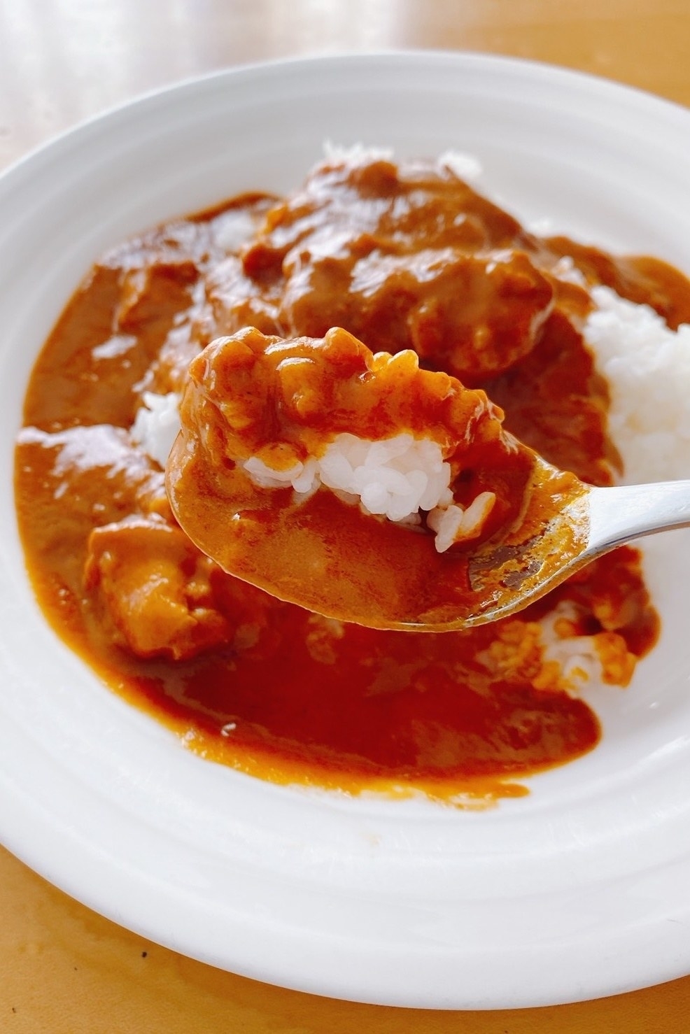 無印良品のおすすめレトルト「素材を生かしたカレー バターチキン」