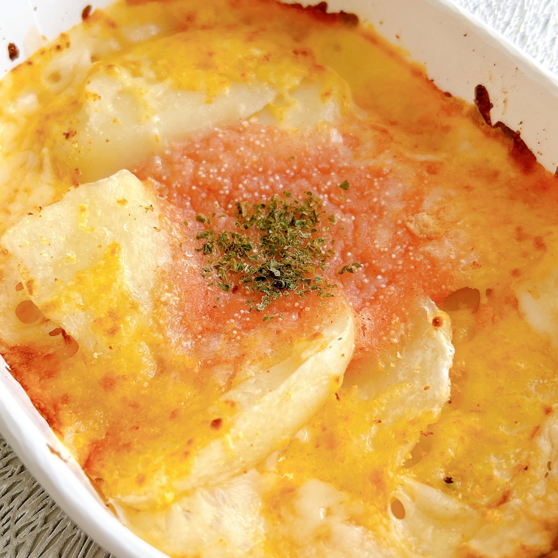 LAWSON(ローソン)のおすすめ冷凍食品「明太子ポテトグラタン」