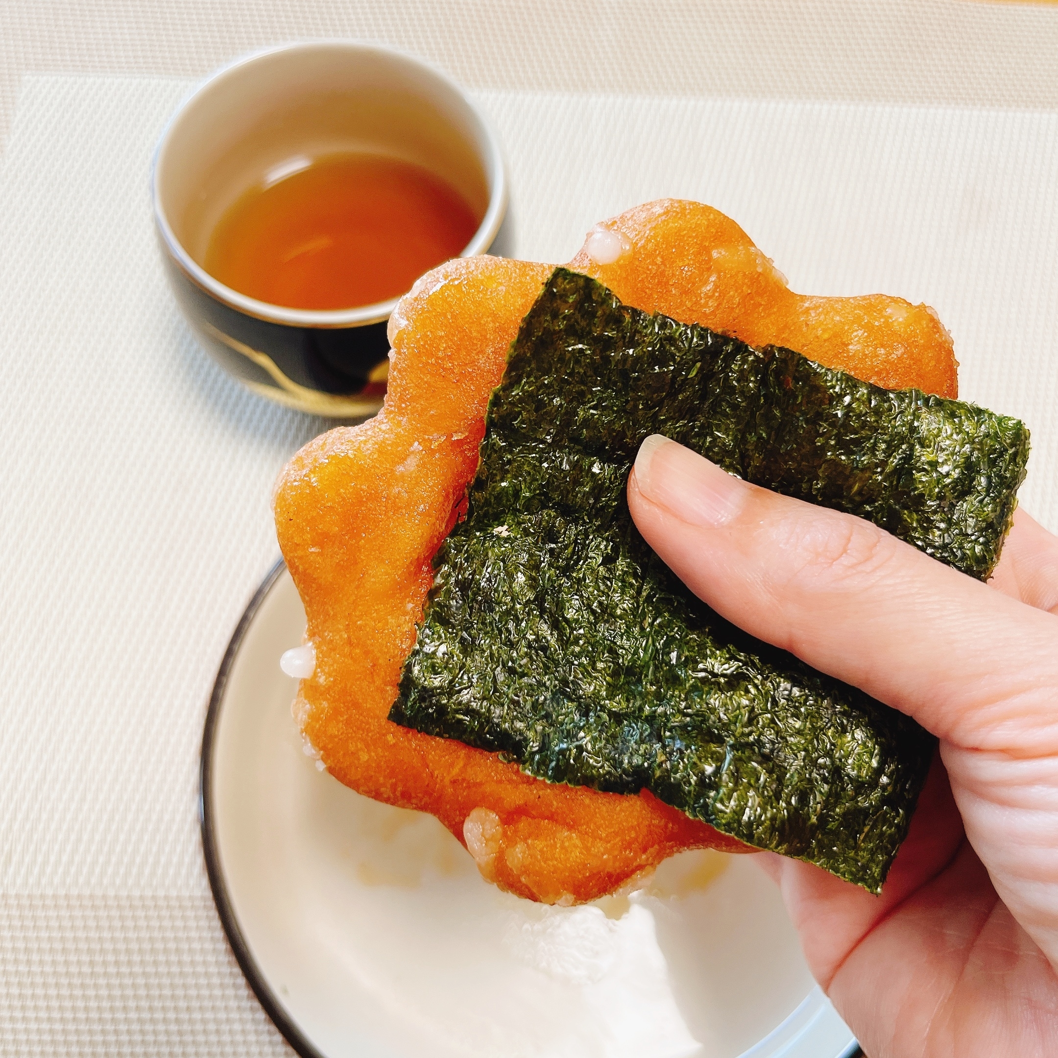 ミスタードーナツのアレンジメニュー「ポン・デ・磯辺巻き」