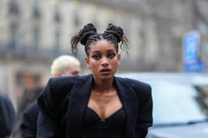 Willow Smith walking outside
