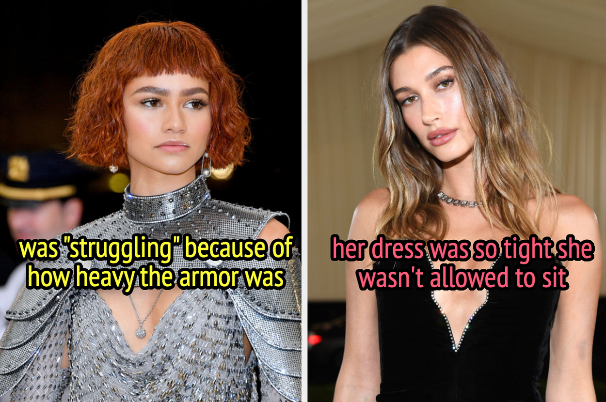 13 Times Celebs' Past Met Gala Looks Caused Injury Or Made It Hard To Breathe Or Move