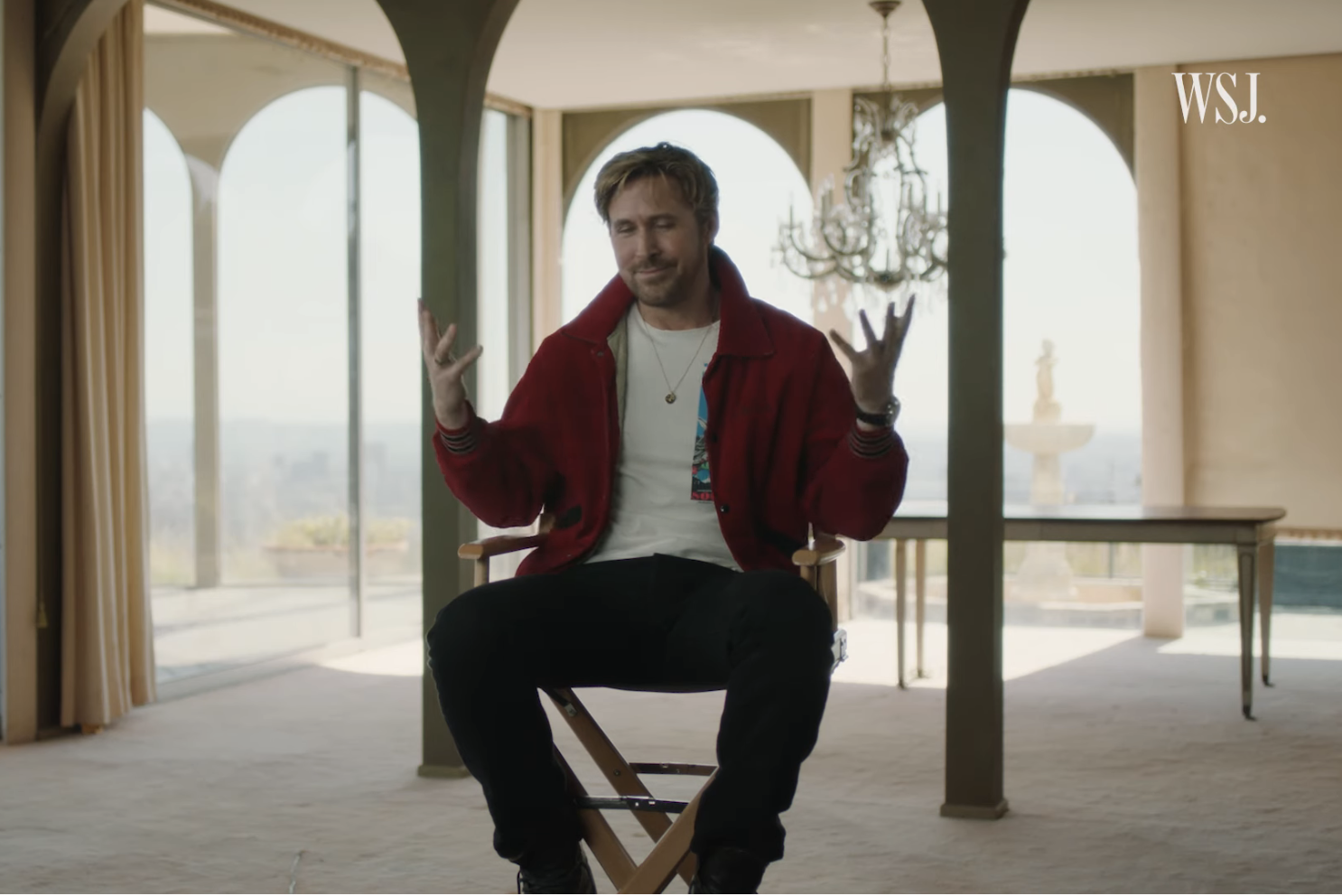 Closeup of Ryan Gosling