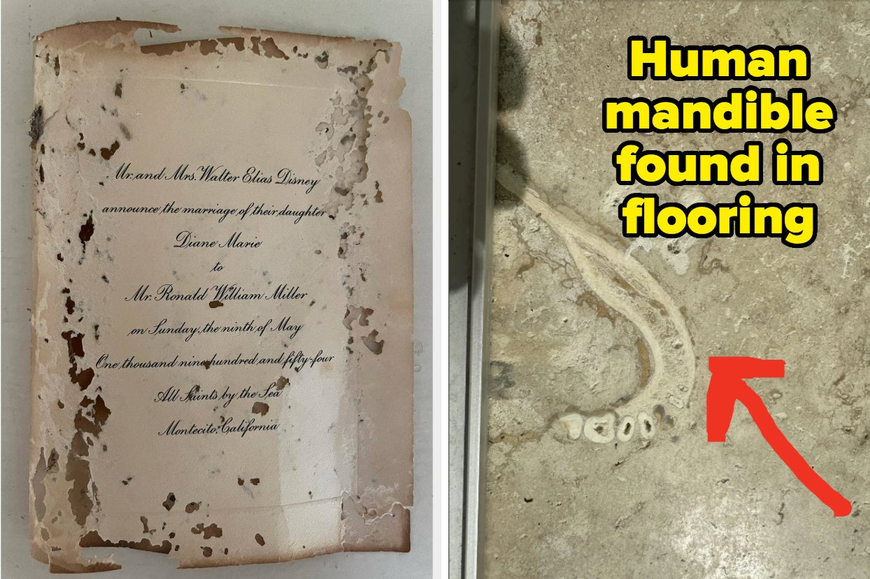 18 Photos Of The Creepy, Cool, And Strange Things People Discovered In Their Homes
