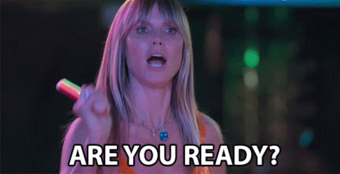 Woman with wide eyes and open mouth, text overlay "ARE YOU READY?" from #MakingTheCut