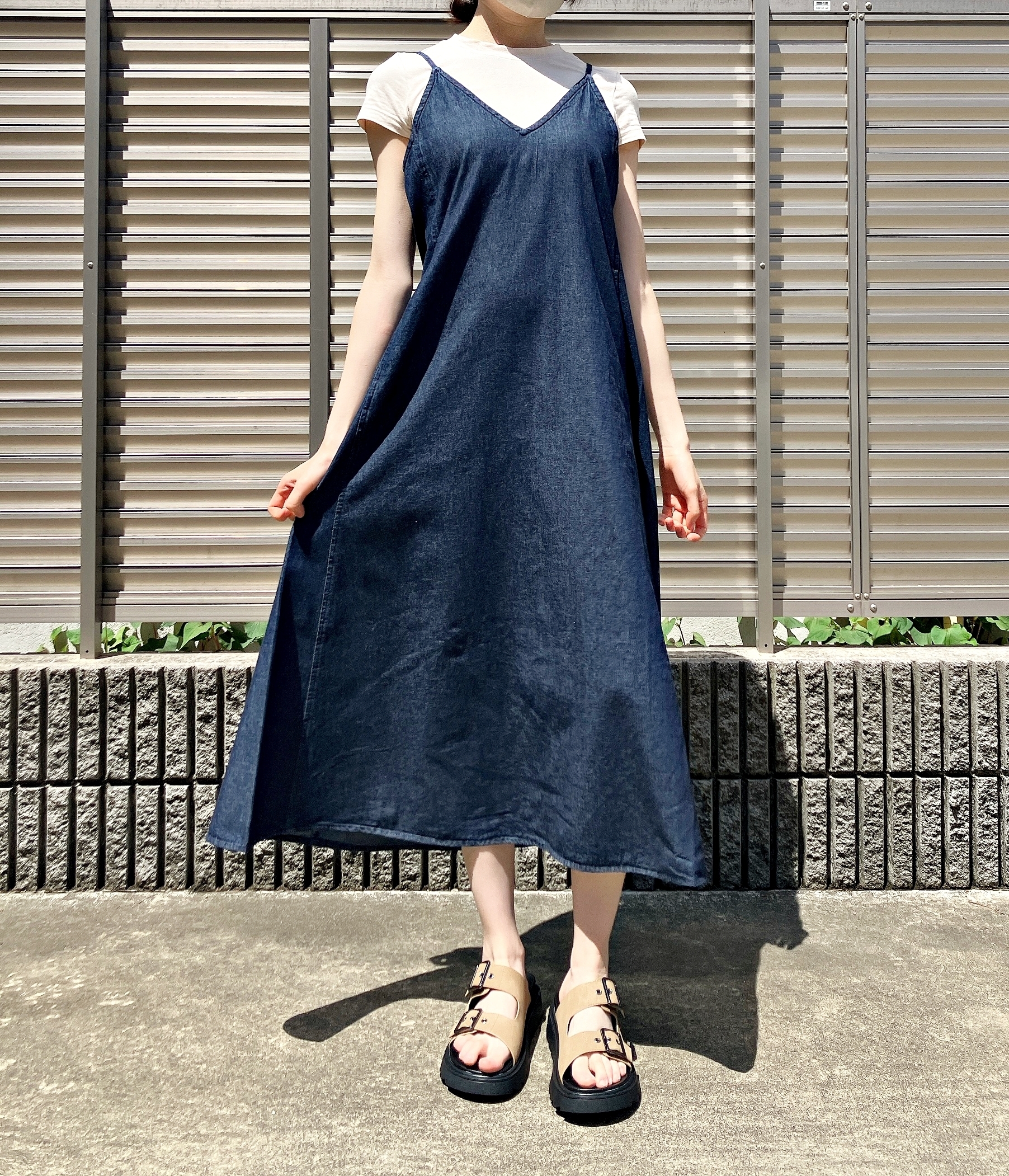 GU（ジーユー）のおすすめサンダル「ダブルベルトサンダル+X」