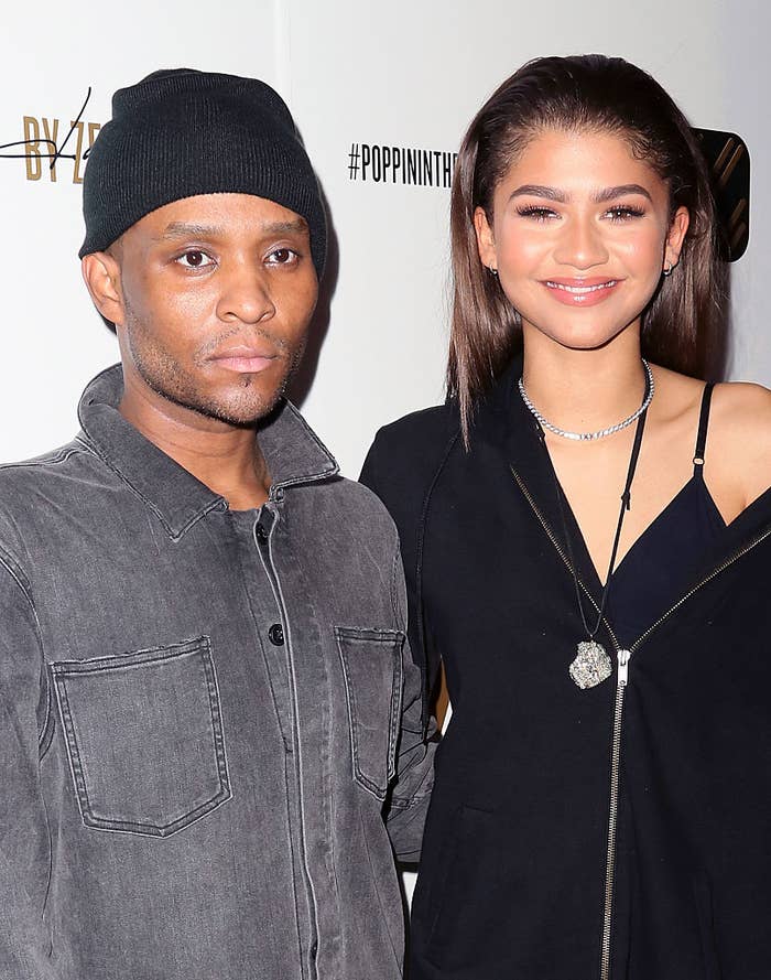 Closeup of Law Roach and Zendaya