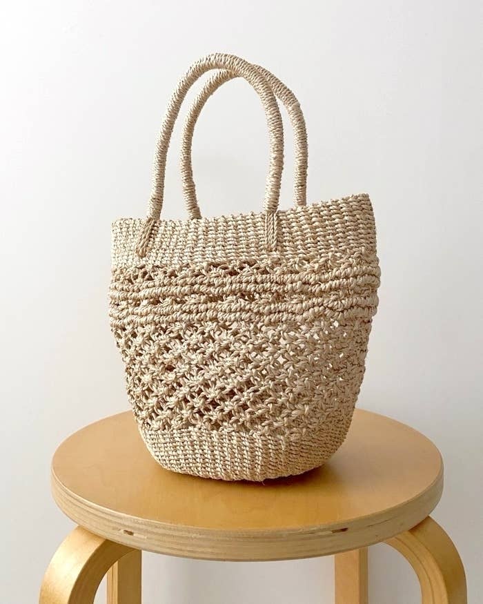 無印良品のおすすめファッションアイテム「アバカトートバッグ」