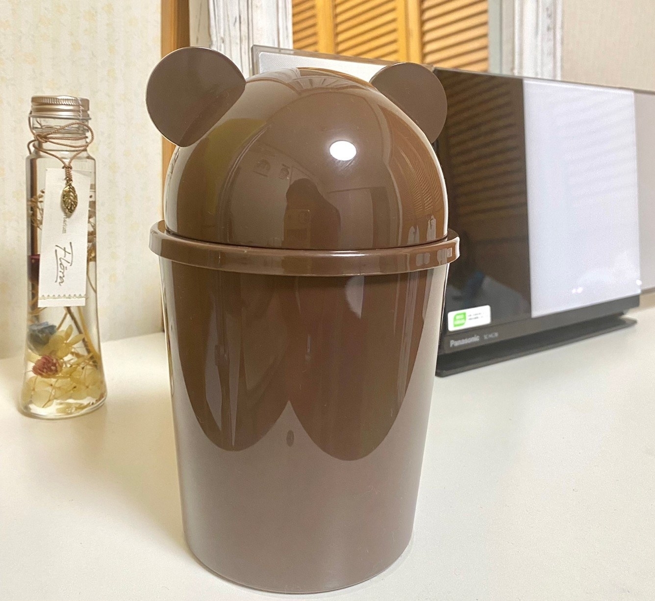 DAISO（ダイソー）のおすすめインテリア「デスクゴミ箱」