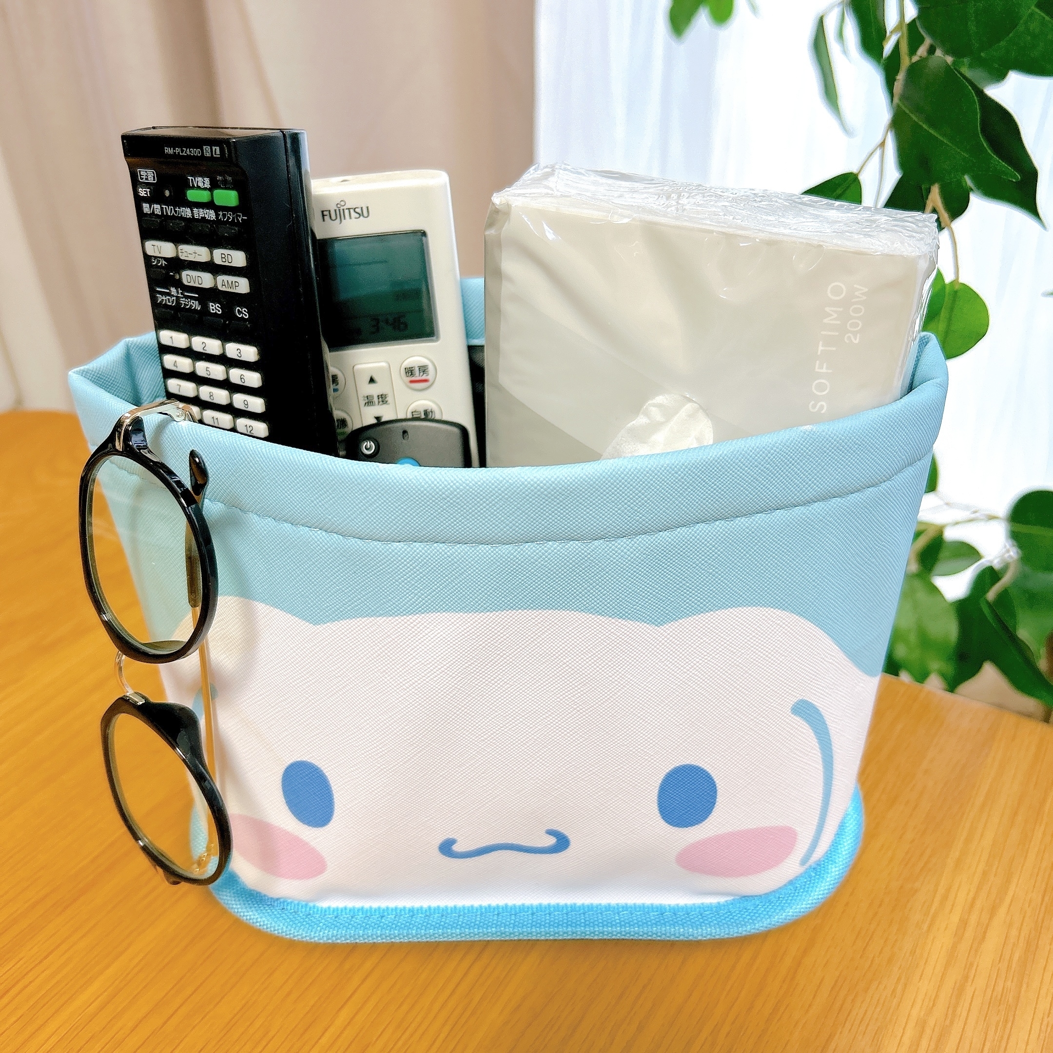 しまむらのおすすめサンリオグッズ「ダストボックス シナモロール（サンリオ）」