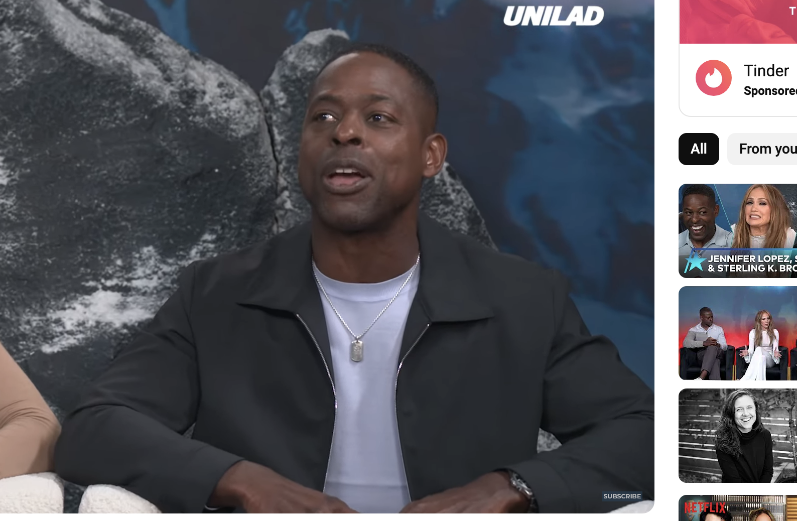 Jennifer Lopez, Sterling K. Brown Awkward Viral Interview