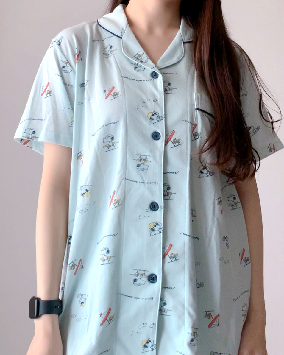 しまむらのおすすめファッションアイテム「テンSNPソウガラシャツ」