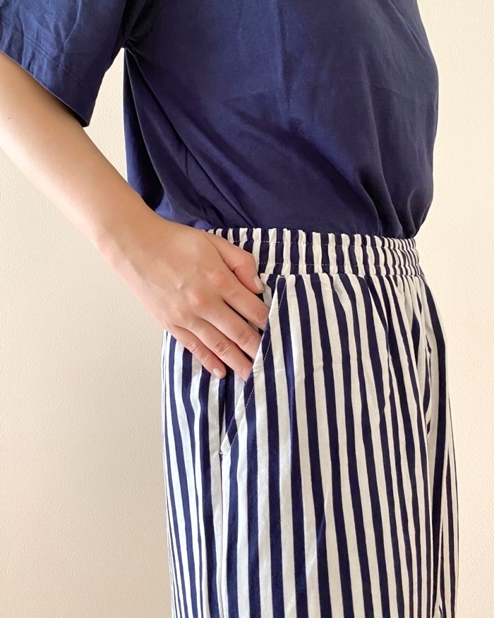 無印良品のおすすめファッションアイテム「婦人 さらっと綿 半袖ルームウエアセット」