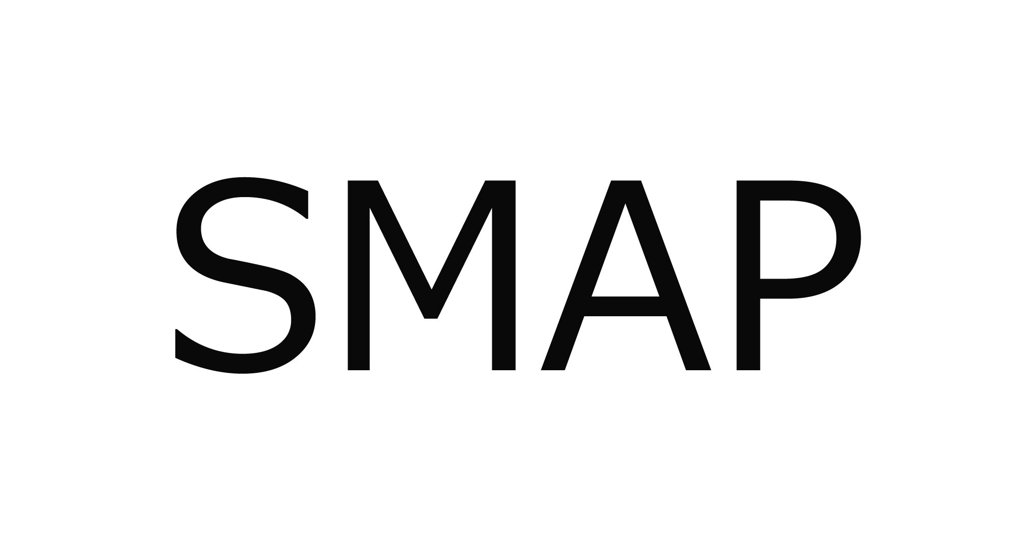 「SMAP」と書かれたテキストの画像