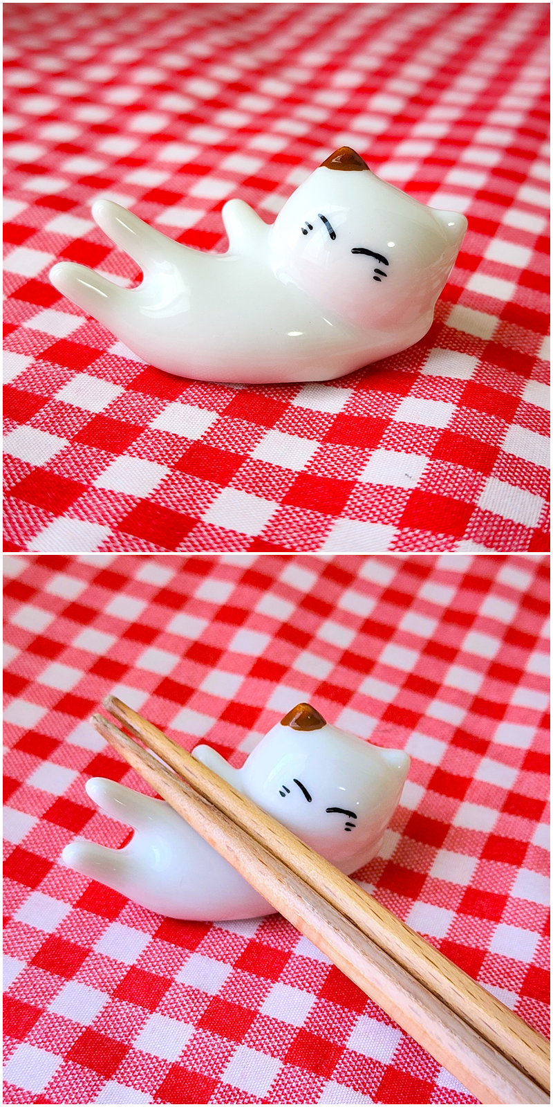 ニトリのおすすめ便利グッズ「箸置き3個セット 猫」