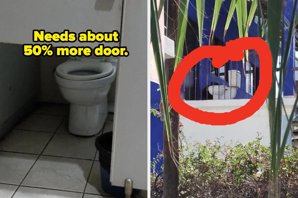 21 Poorly Designed Bathrooms That Simply Can't Be Serious