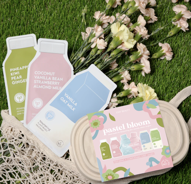 masker wajah berbentuk botol minuman