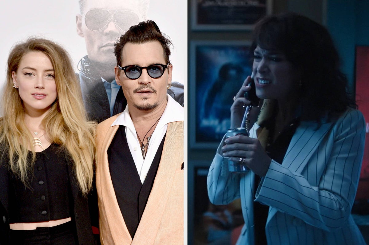 Reactions To Johnny Depp And Amber Heard Fall Guy Joke