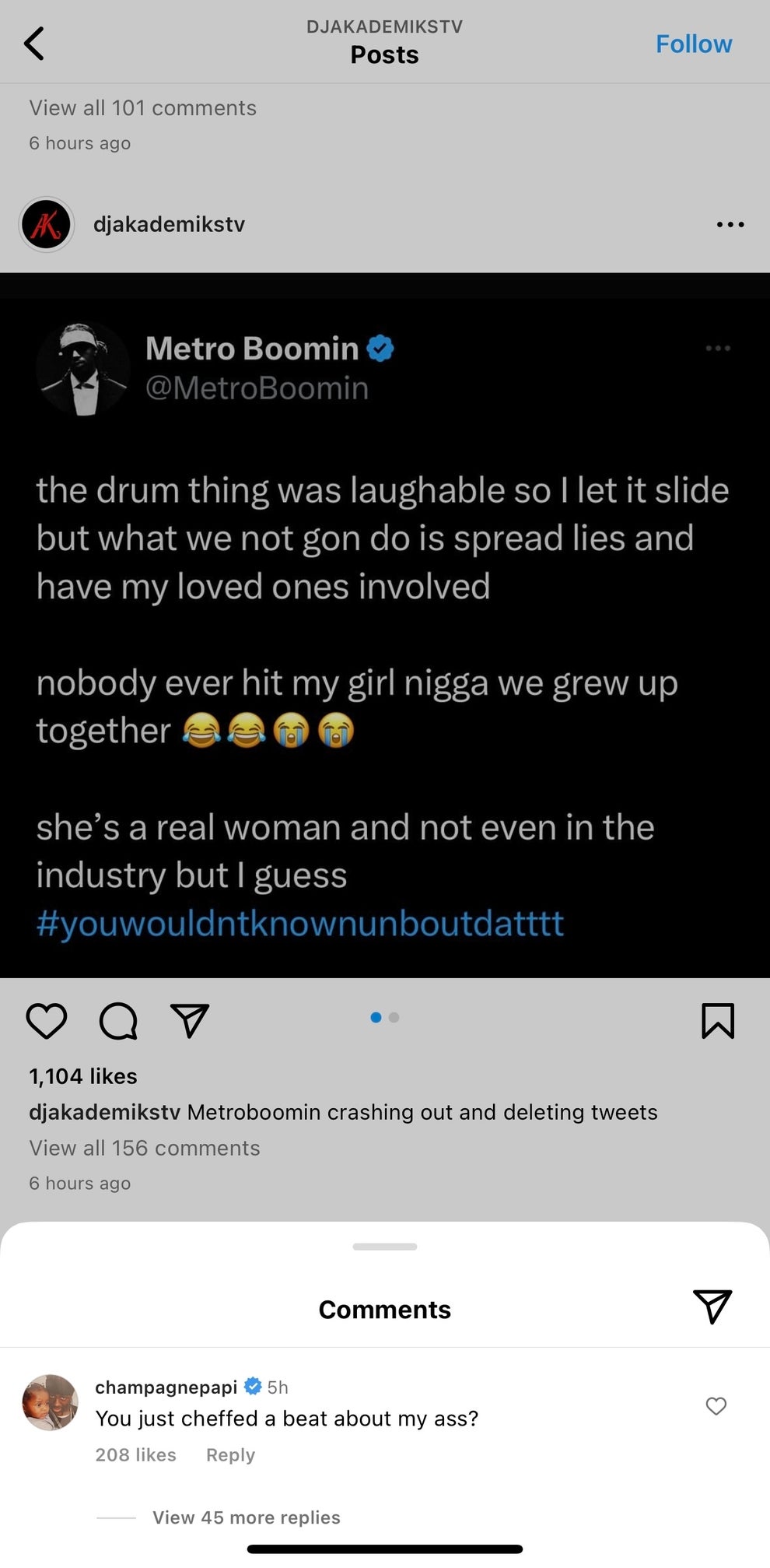 Metro Boomin Takes Aim At Drake Drops BBL Drizzy Beat Giveaway Complex metro-boomin-takes-aim-at-drake-drops-bbl-drizzy-beat-giveaway-complex