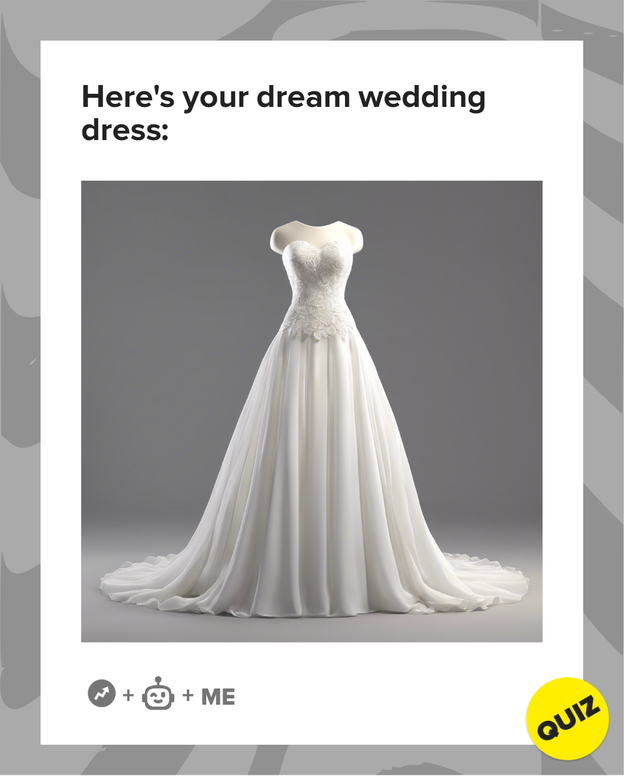 Design A Wedding Dress AI Quiz