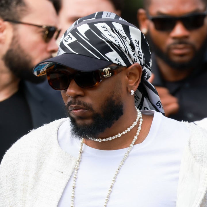 Closeup of Kendrick Lamar