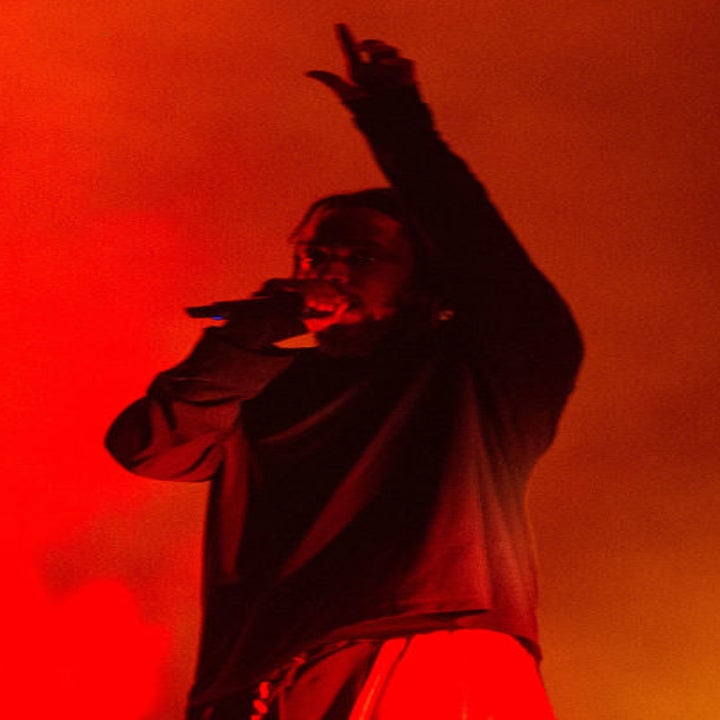 Kendrick Lamar onstage