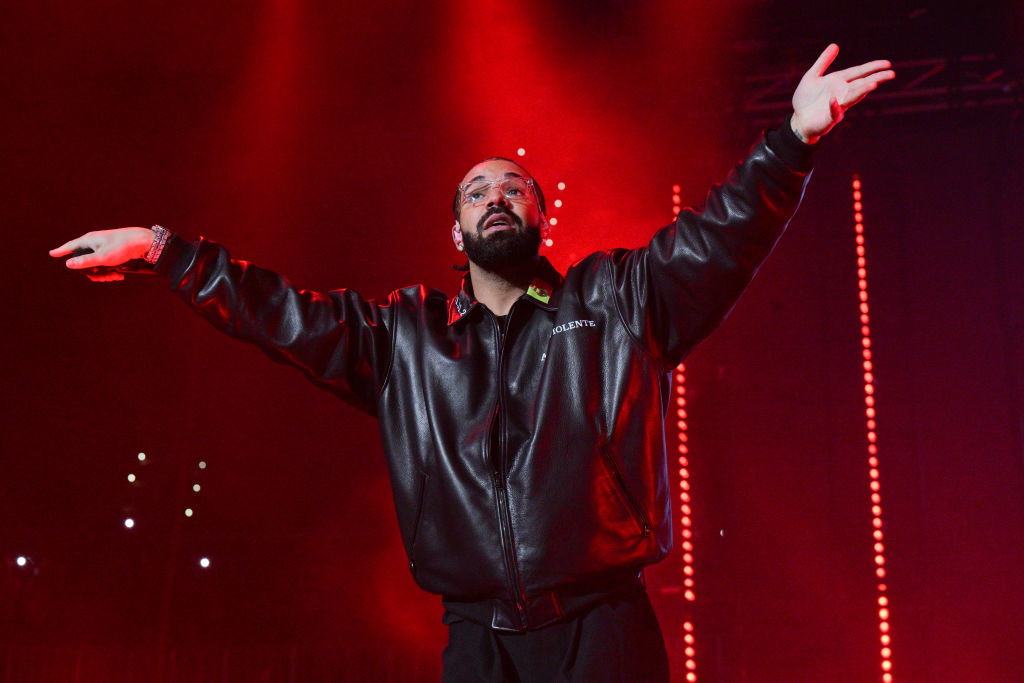 Drake onstage